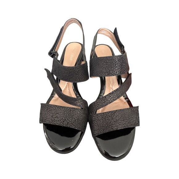BeautiFeel Black Leo Matt Print Suede. - Picture 1 of 10
